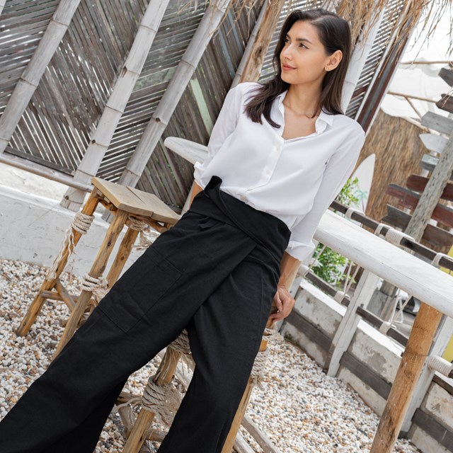Pantalon de pêcheur unisexe 6