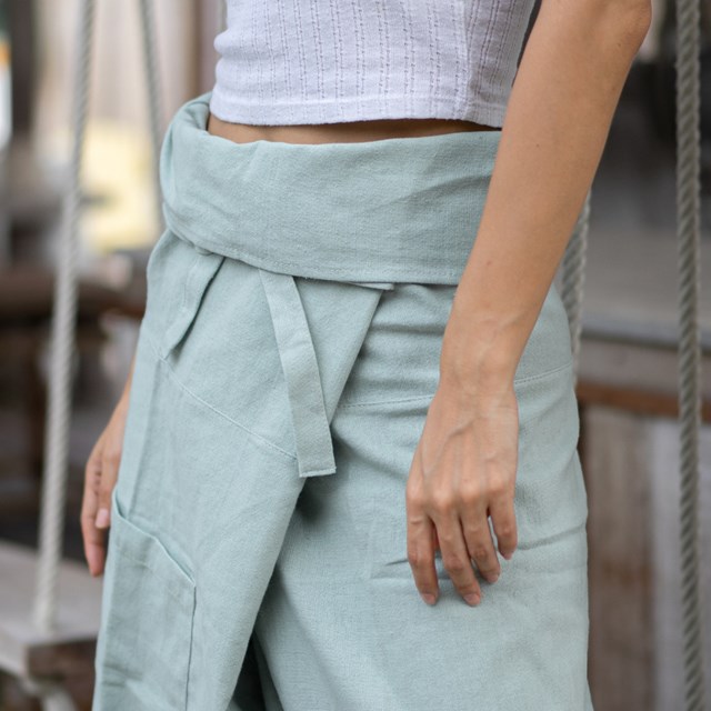 Pantalon de pêcheur unisexe 3