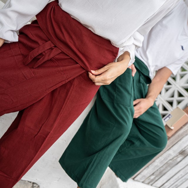 Pantalon de pêcheur unisexe 8