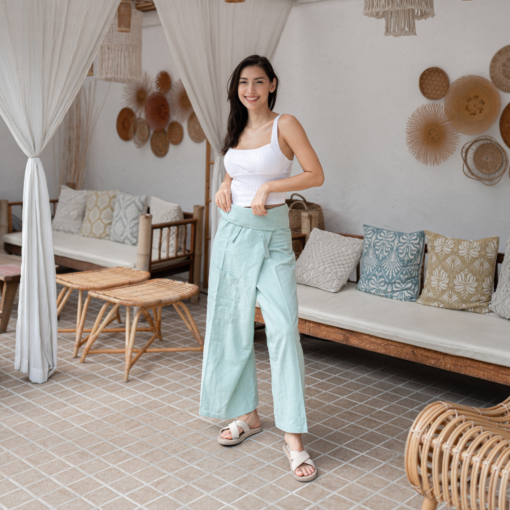 Pantalon de pêcheur unisexe 4