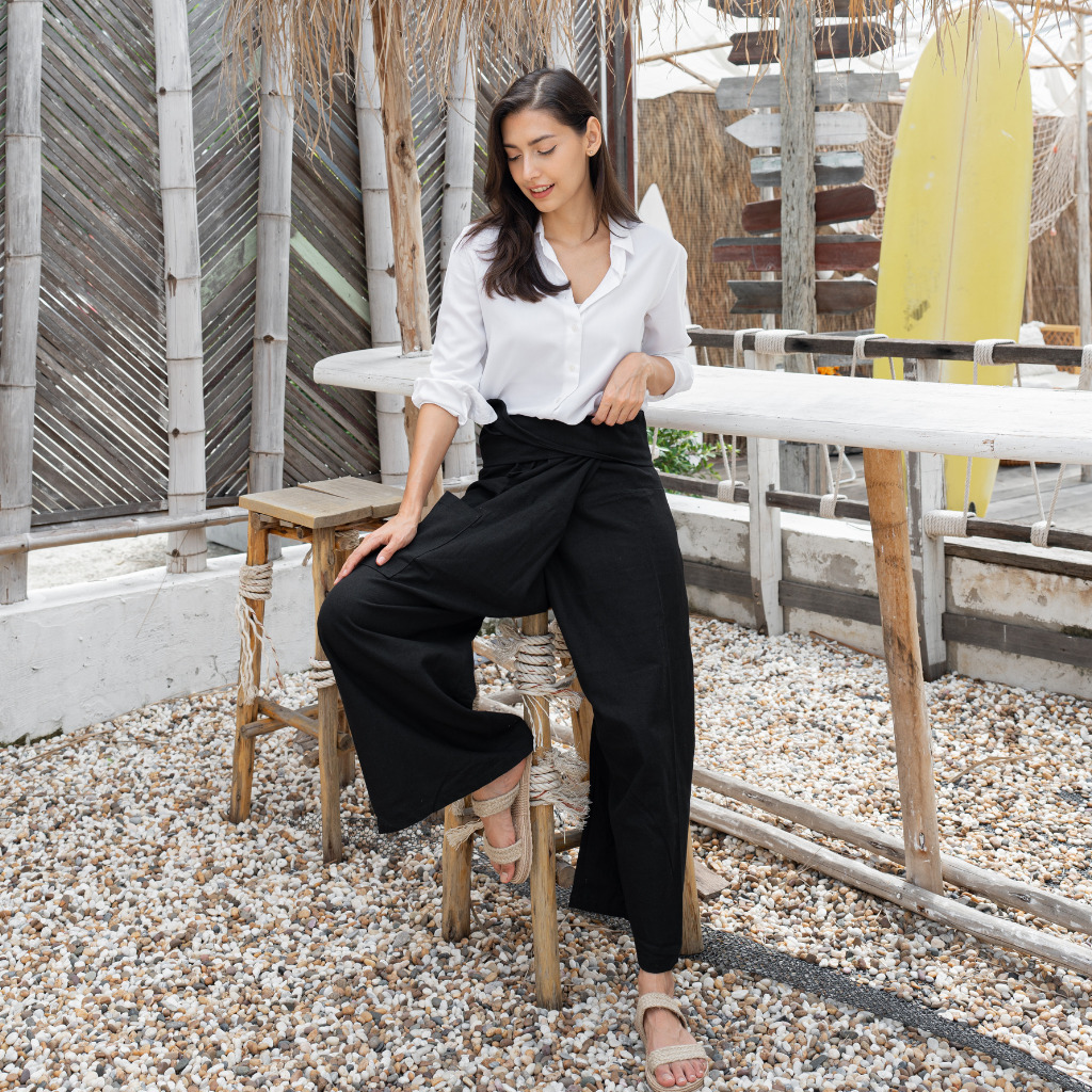 Pantalon de pêcheur unisexe 7