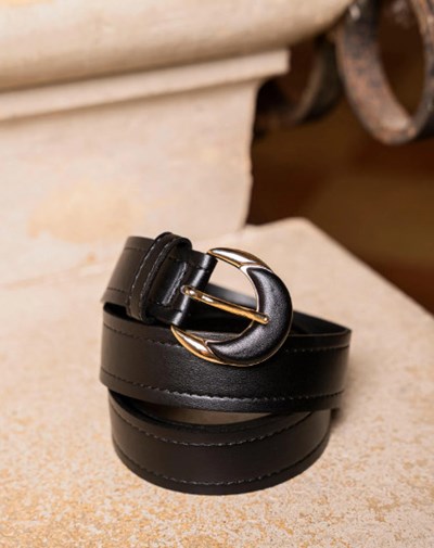 Ceinture Noire Vegan Luna