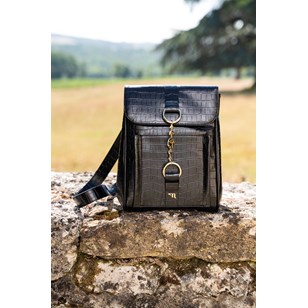Sac à dos végan Noir Croco - Falabella