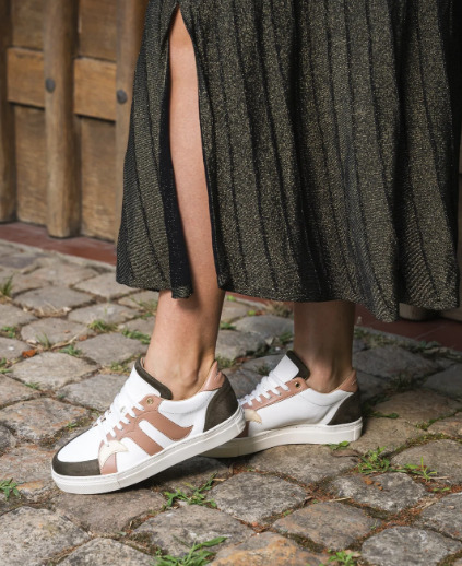 baskets à lacets magnolia vegan