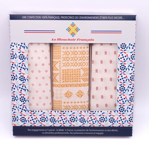 Mouchoirs en tissu - Collection Tribal