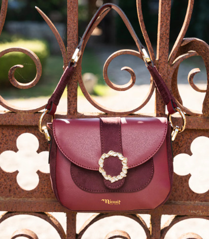 sac à mains grand cru avec une bandoulière vegan