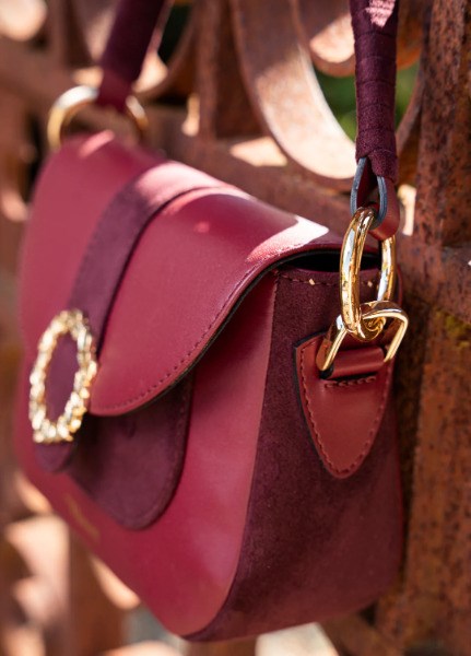 sac à mains grand cru avec une bandoulière vegan