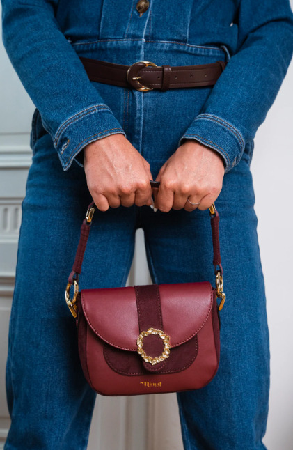 sac à mains grand cru avec une bandoulière vegan