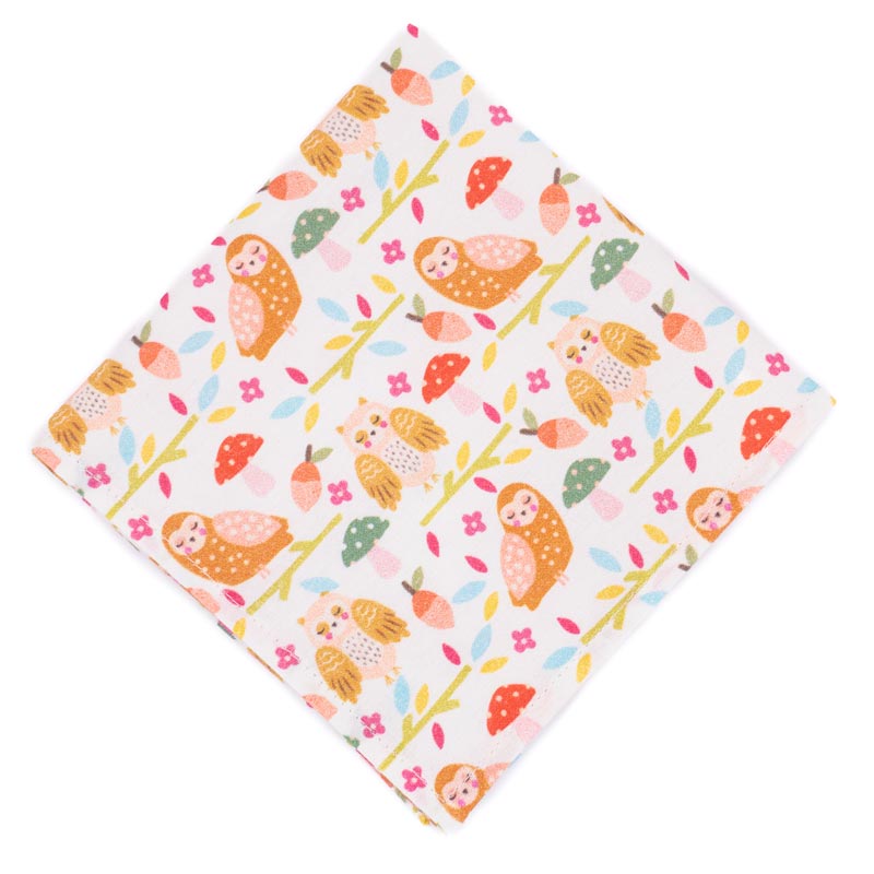 Mouchoirs en tissu - Collection Balade en Forêt 7