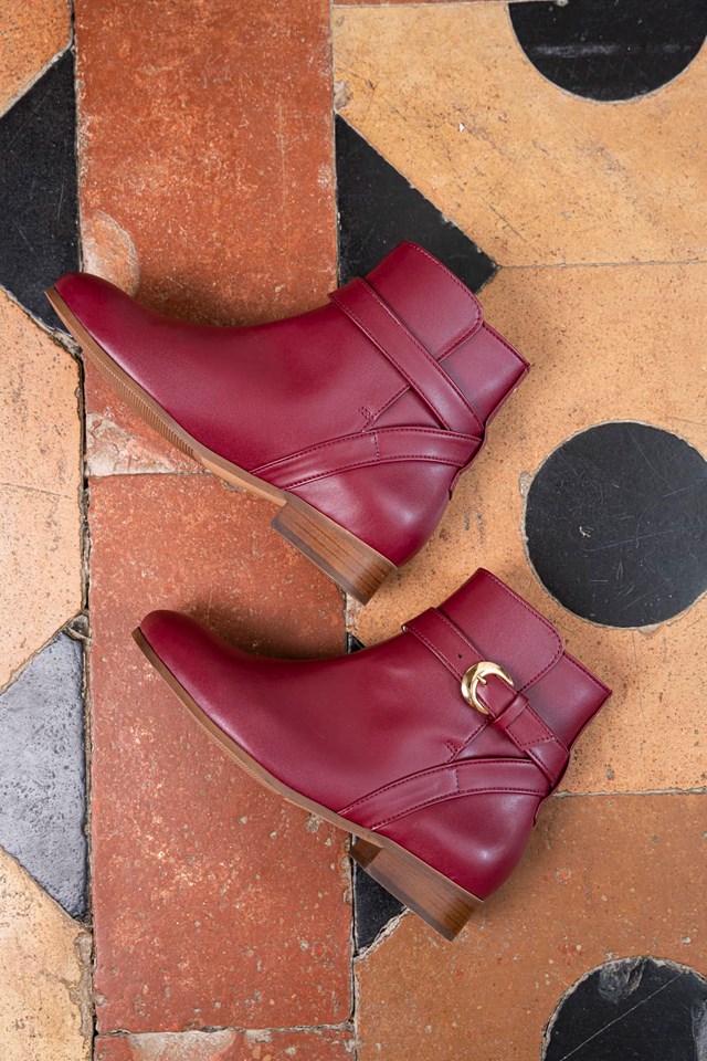 bottines plates grand cru vegan