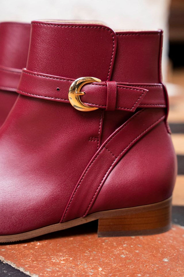 bottines plates grand cru vegan