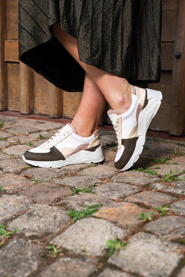 baskets à lacets magnolia vegan