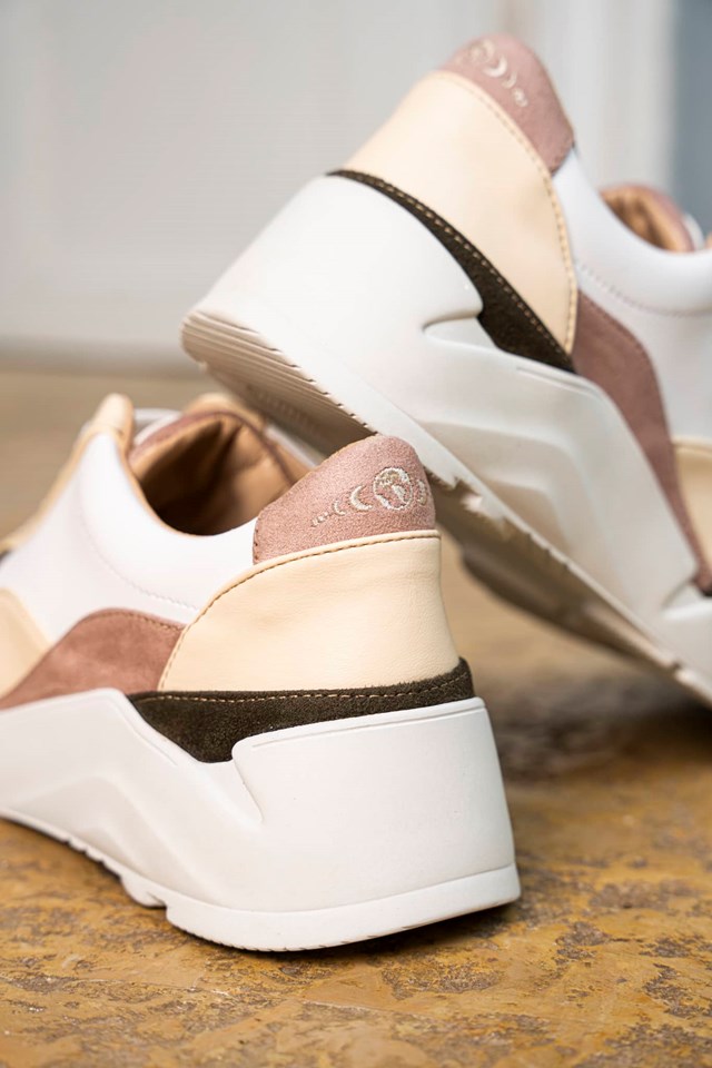baskets à lacets magnolia vegan