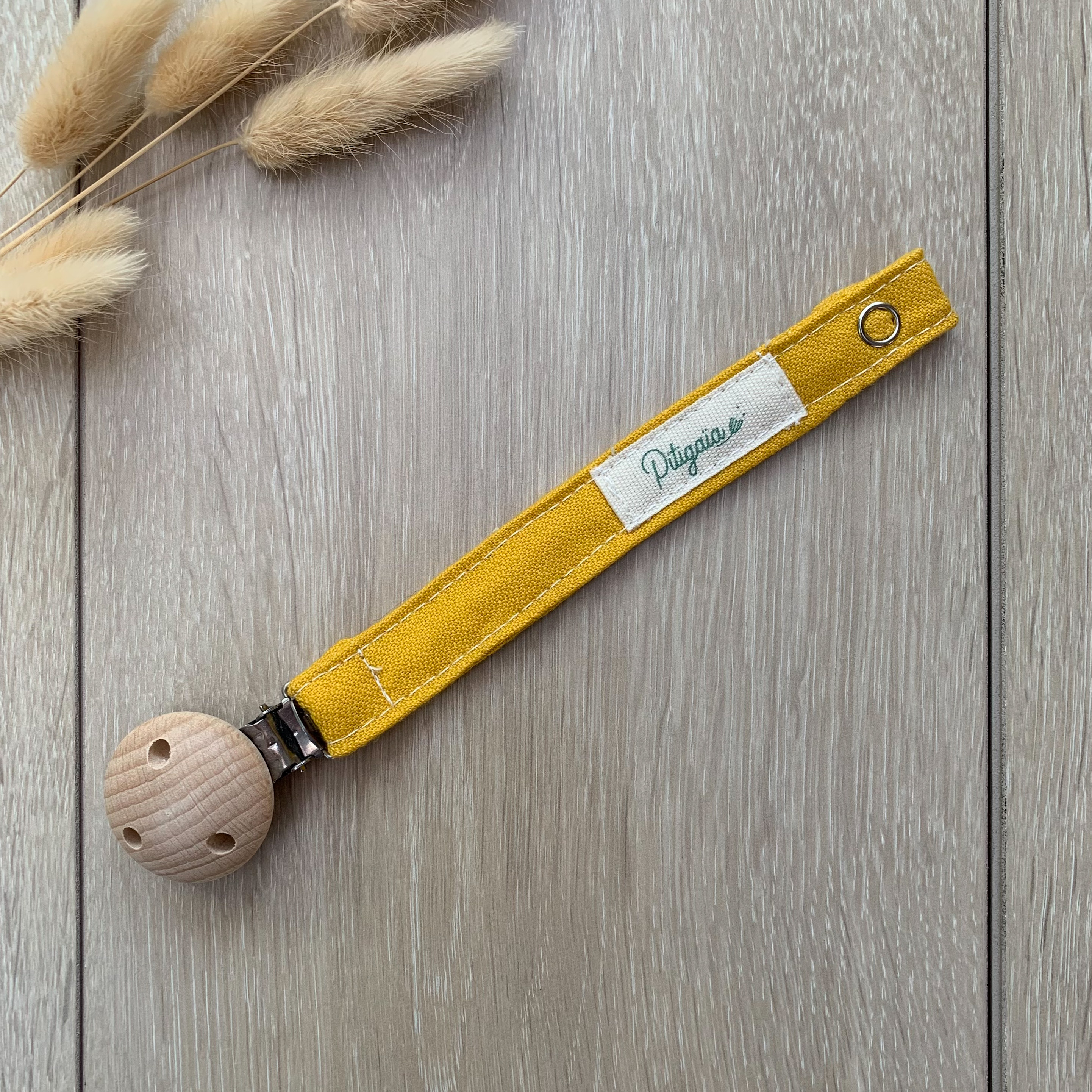 Attache tétine en coton bio 5