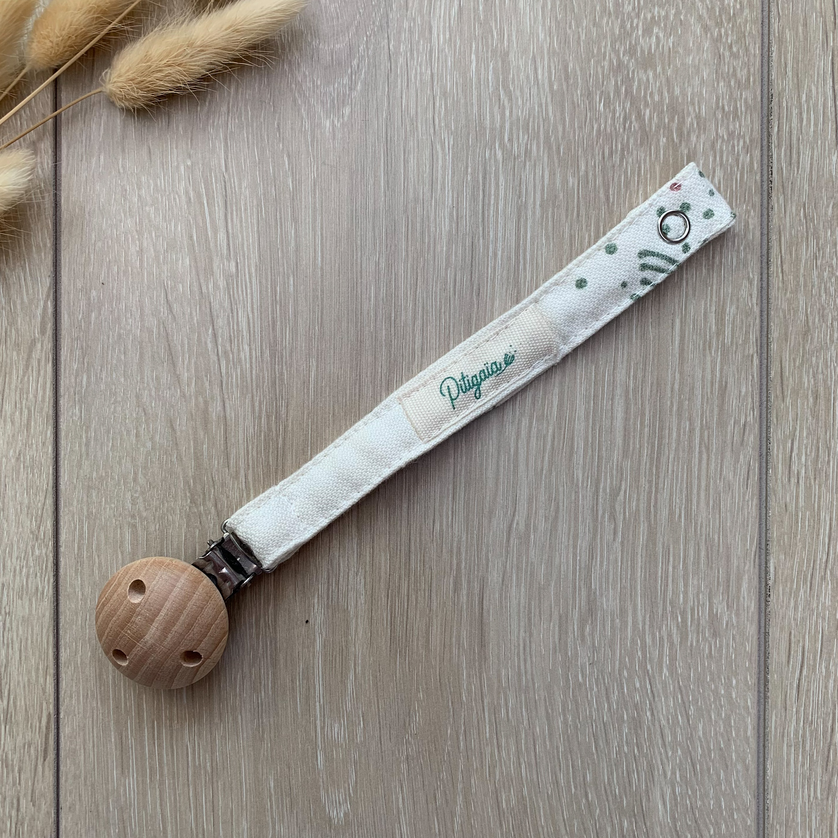 Attache tétine en coton bio 7