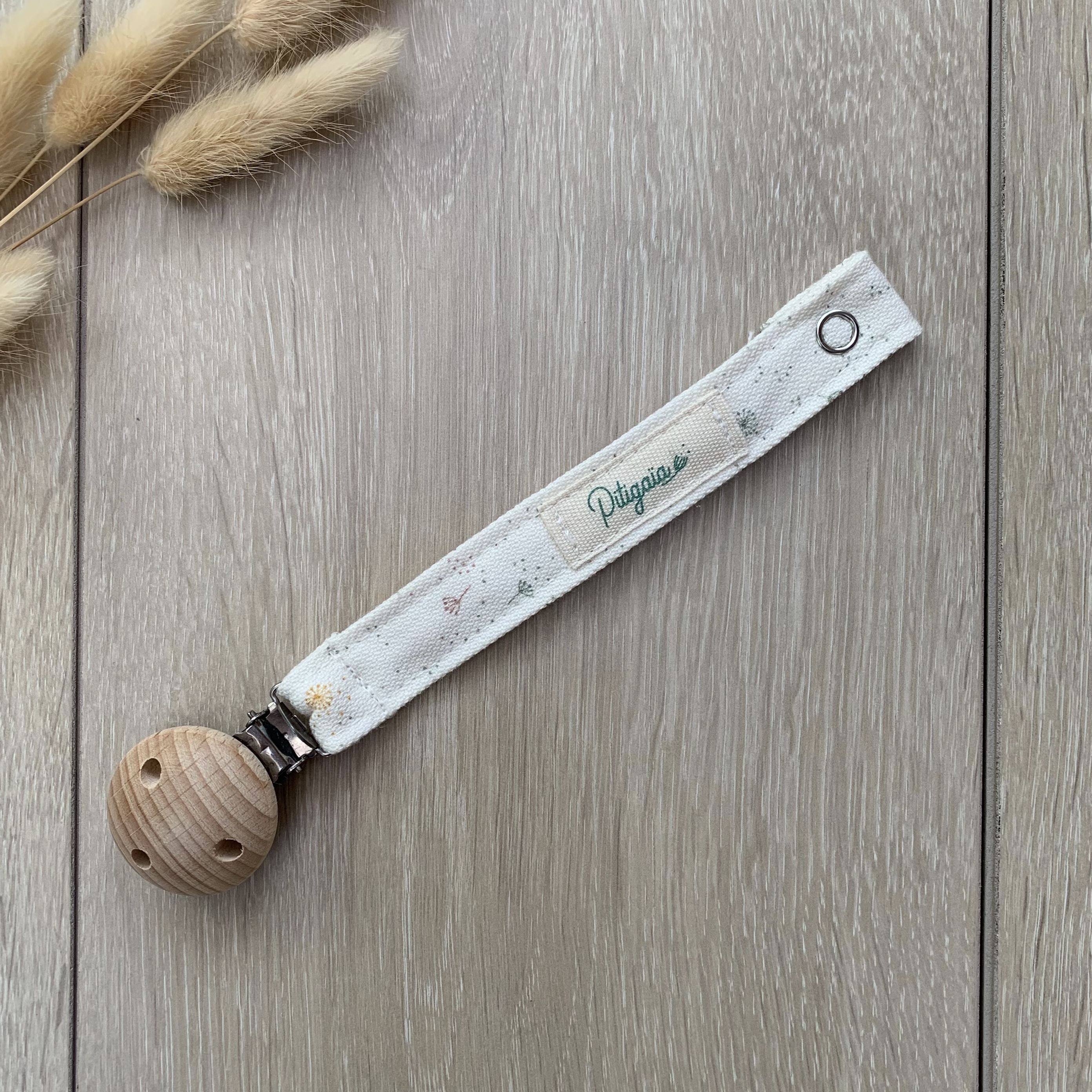 Attache tétine en coton bio 8