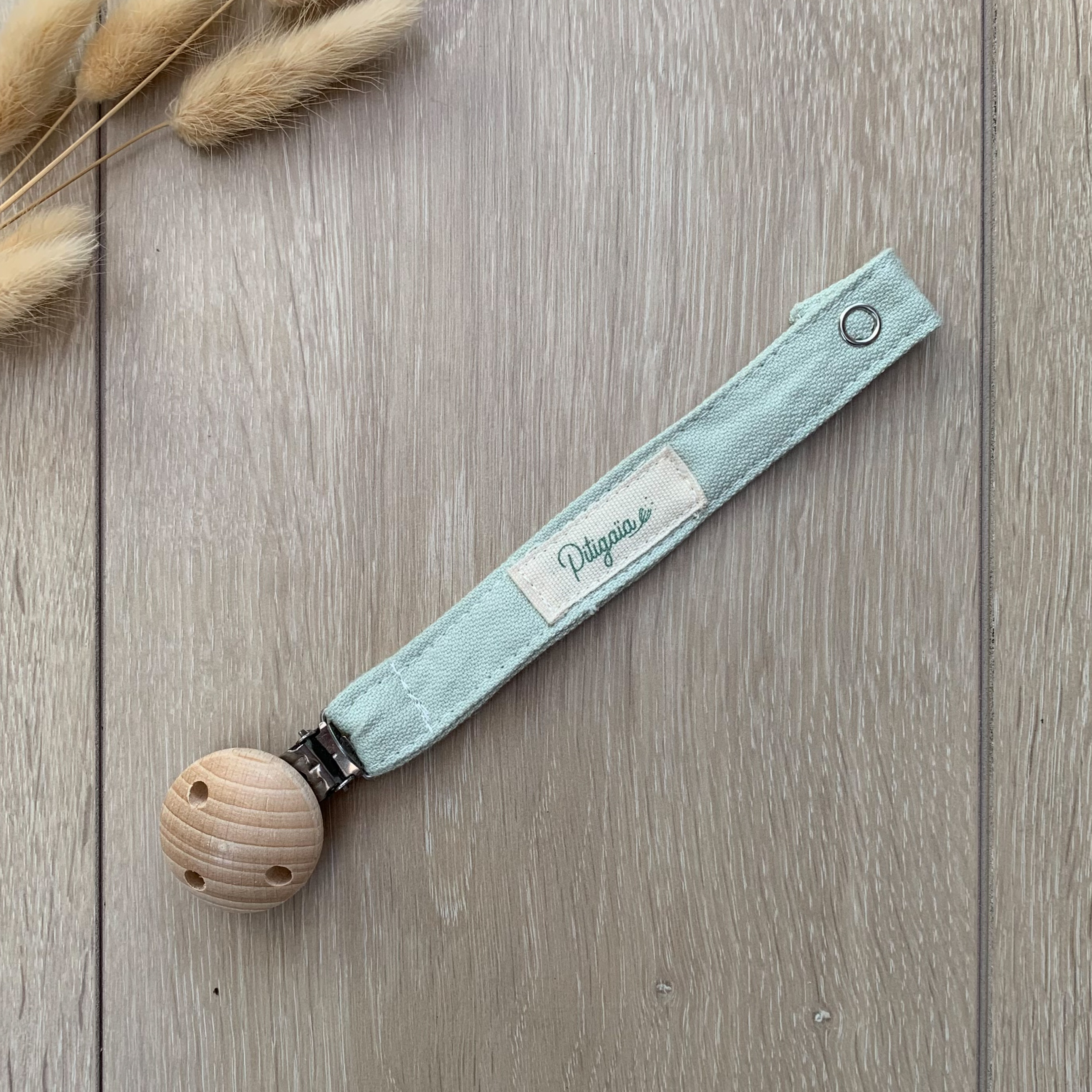 Attache tétine en coton bio 9