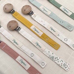 Attache tétine en coton bio