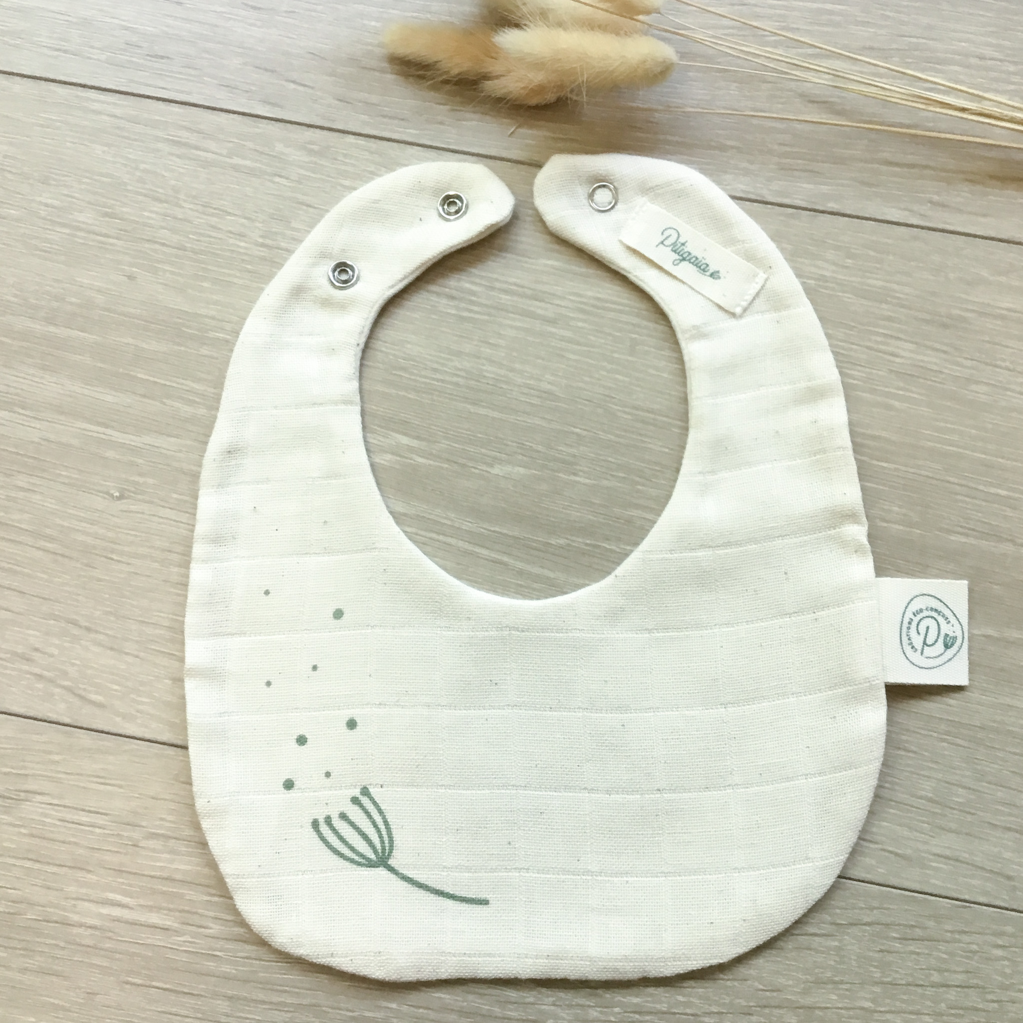 Mini bavoir en coton bio 3