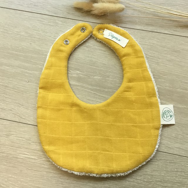 Mini bavoir en coton bio 4