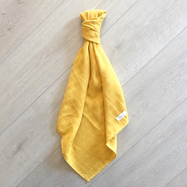 Lange en coton bio certifié GOTS Pitigaïa jaune