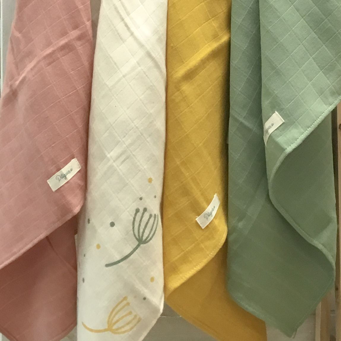 Lange en coton bio certifié GOTS Pitigaïa 4 coloris