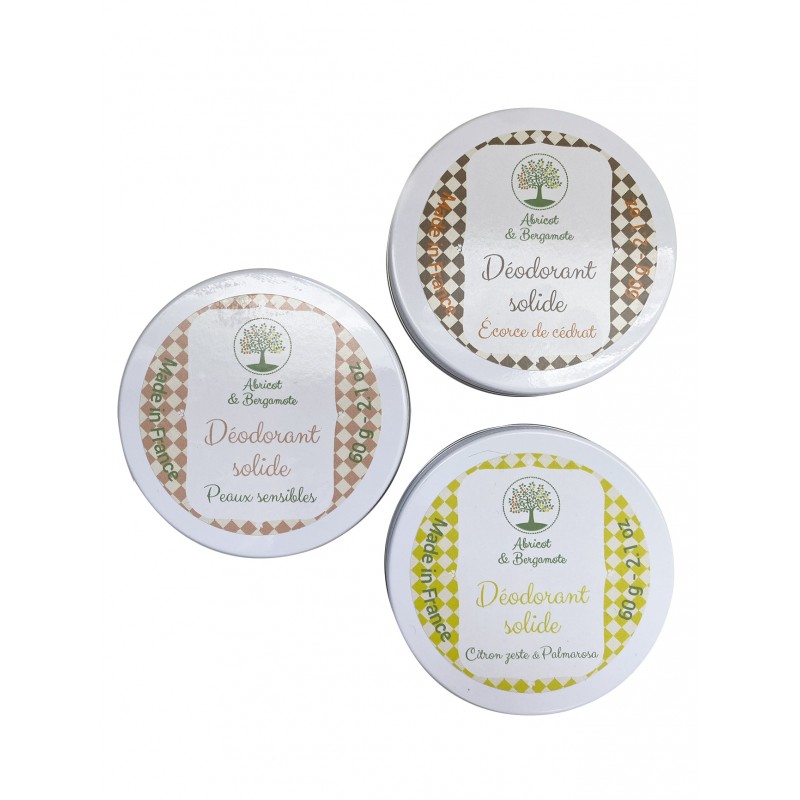 déodorant solide au zest de citron