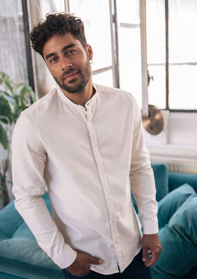 Chemise MONTLIMART - Col Mao - Coton bio 7