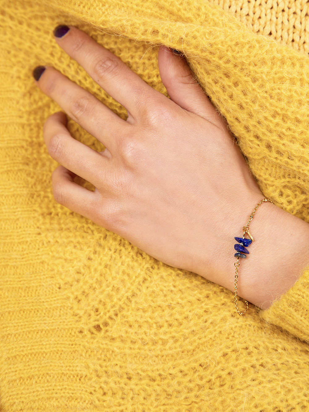 Bracelet CHAKRA Lapis-Lazuli 2
