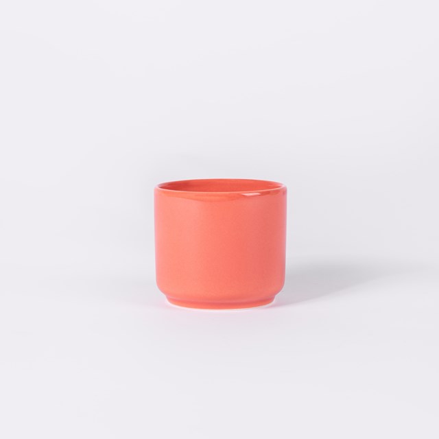 Tasse sans anse pour thé et café en porcelaine Terracotta 3