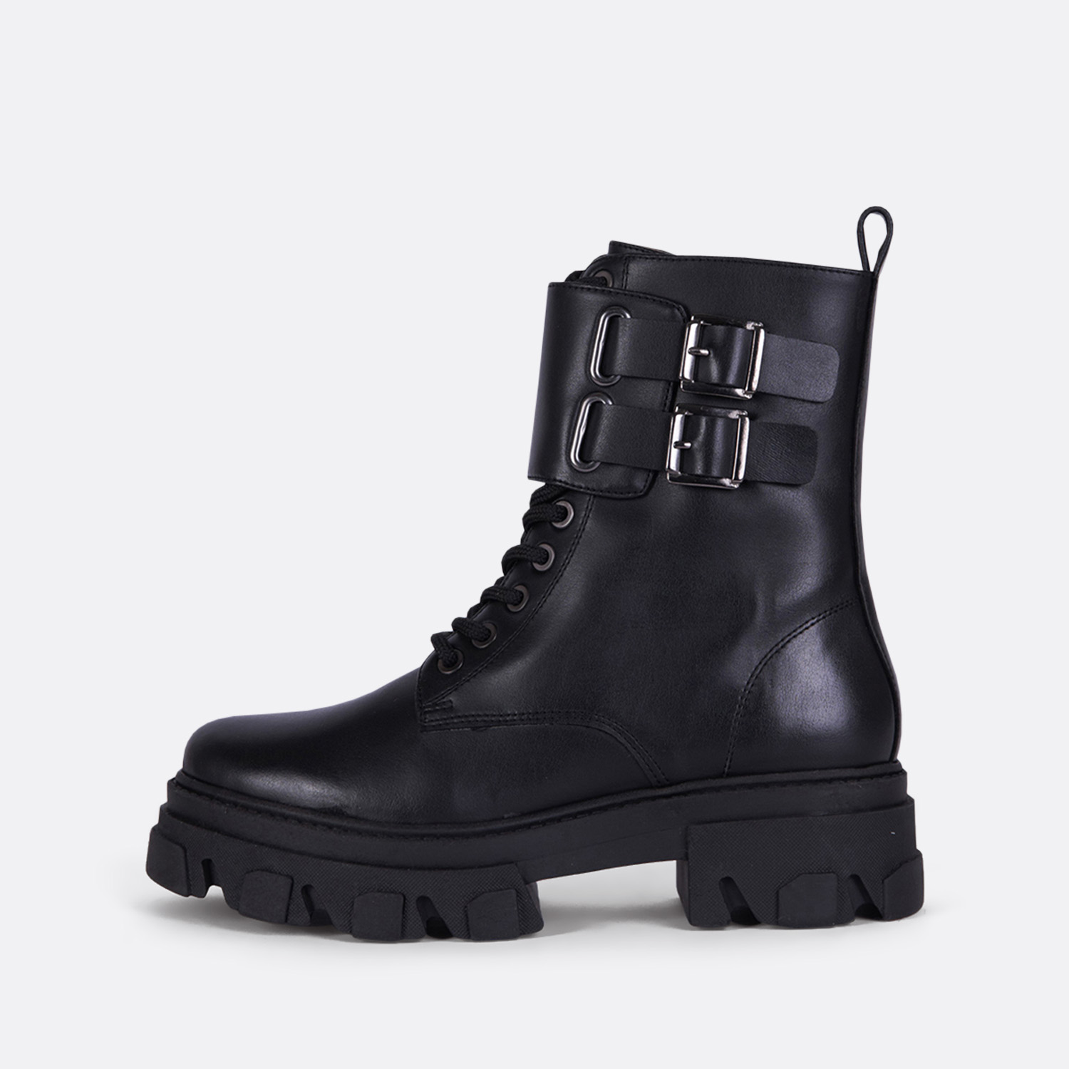 Vienne-001 - Bottines Militaires en Appleskin 2