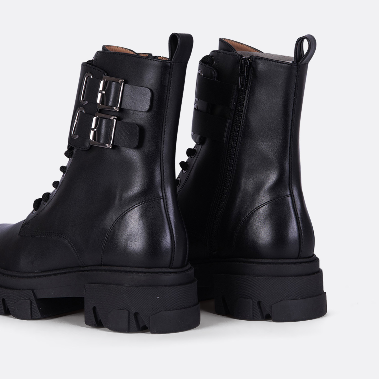Vienne-001 - Bottines Militaires en Appleskin 5