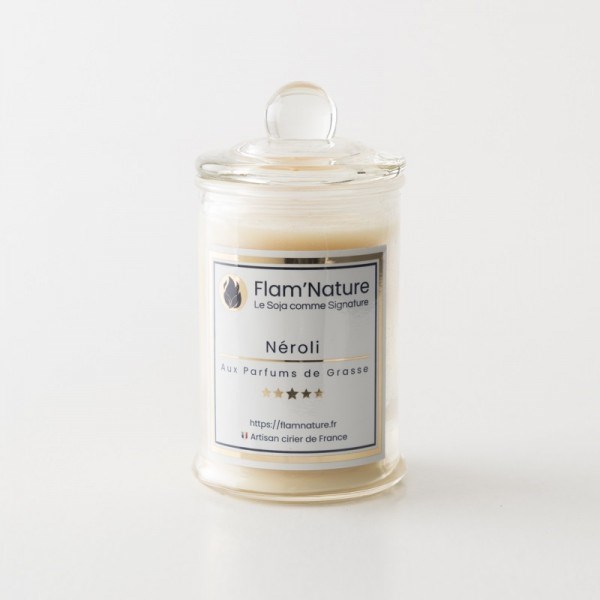 bougies parfumées artisanales françaises, disponible en 4 senteurs