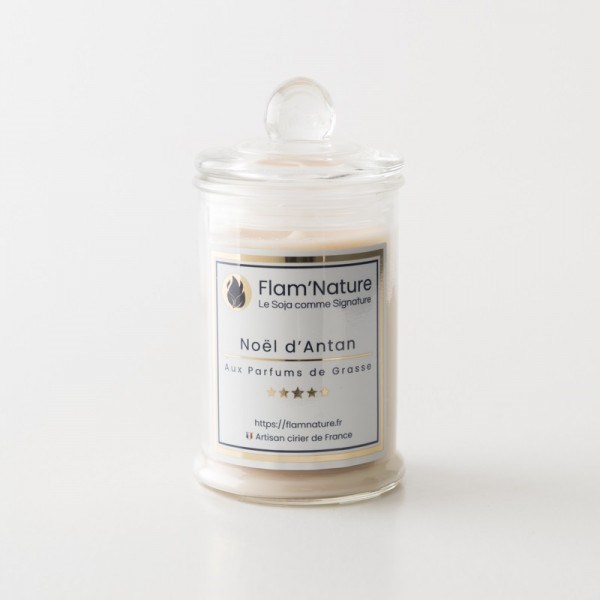 bougies parfumées artisanales françaises, disponible en 4 senteurs