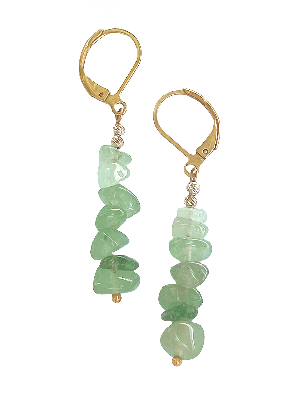 Boucles d'oreilles CHAKRA Aventurine 4