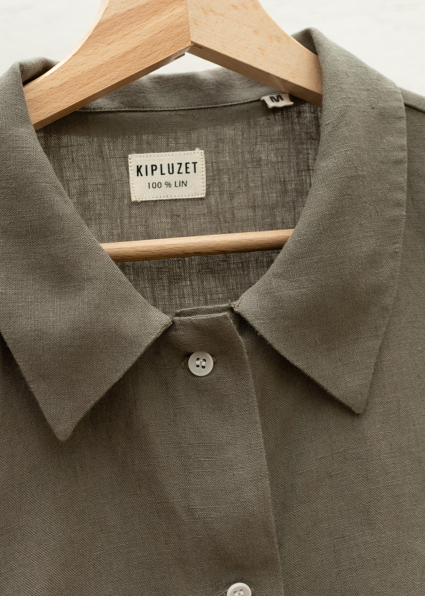 CHEMISE SUNNY EN LIN - KAKI 3