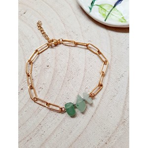 Bracelet BOHO pierres fines Aventurine