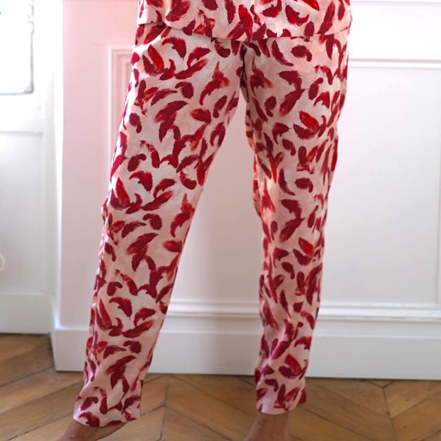 Nêge Paris - Pantalon en 100% tencel lyocell certifié oeko-tex