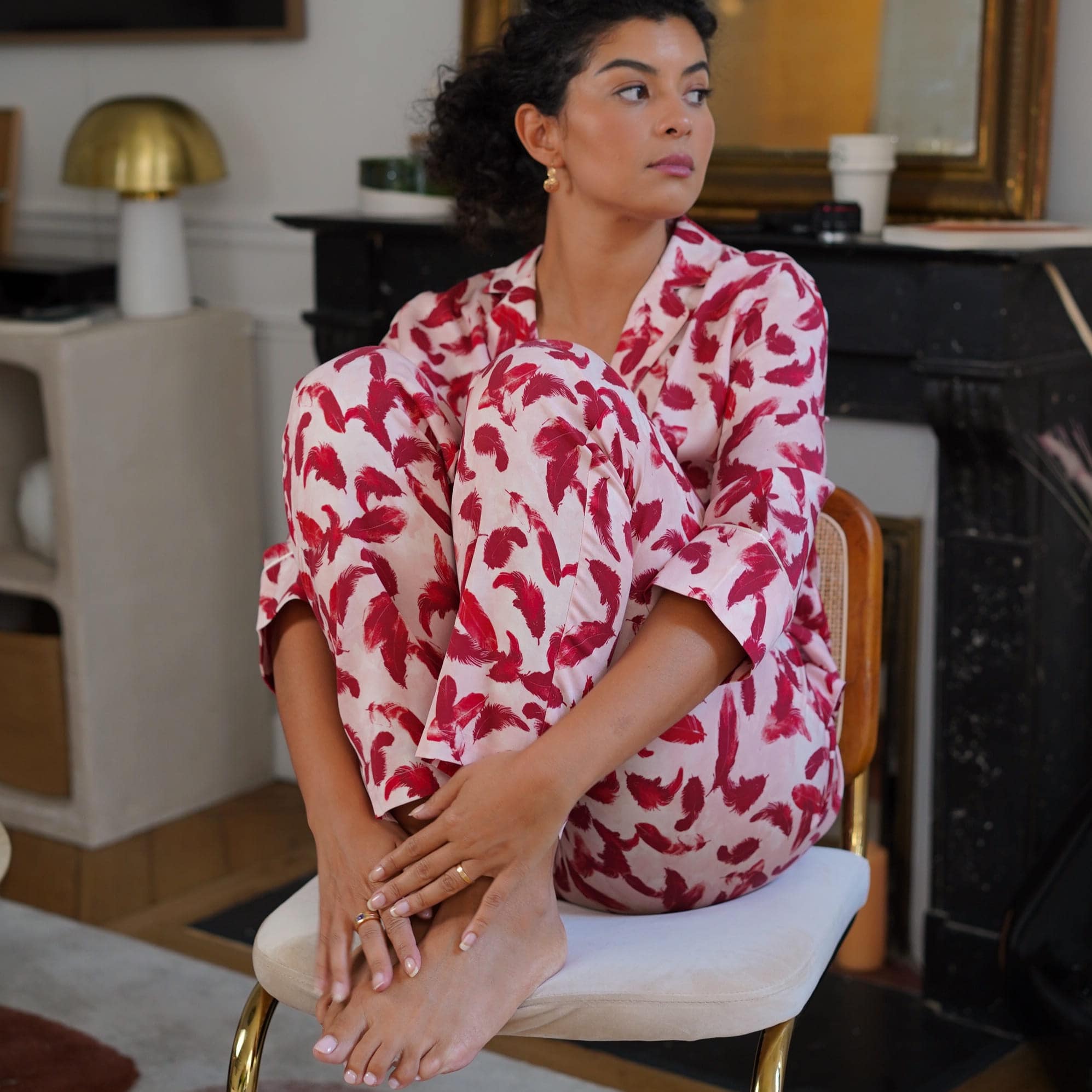 Nêge Paris - Pantalon en 100% tencel lyocell certifié oeko-tex