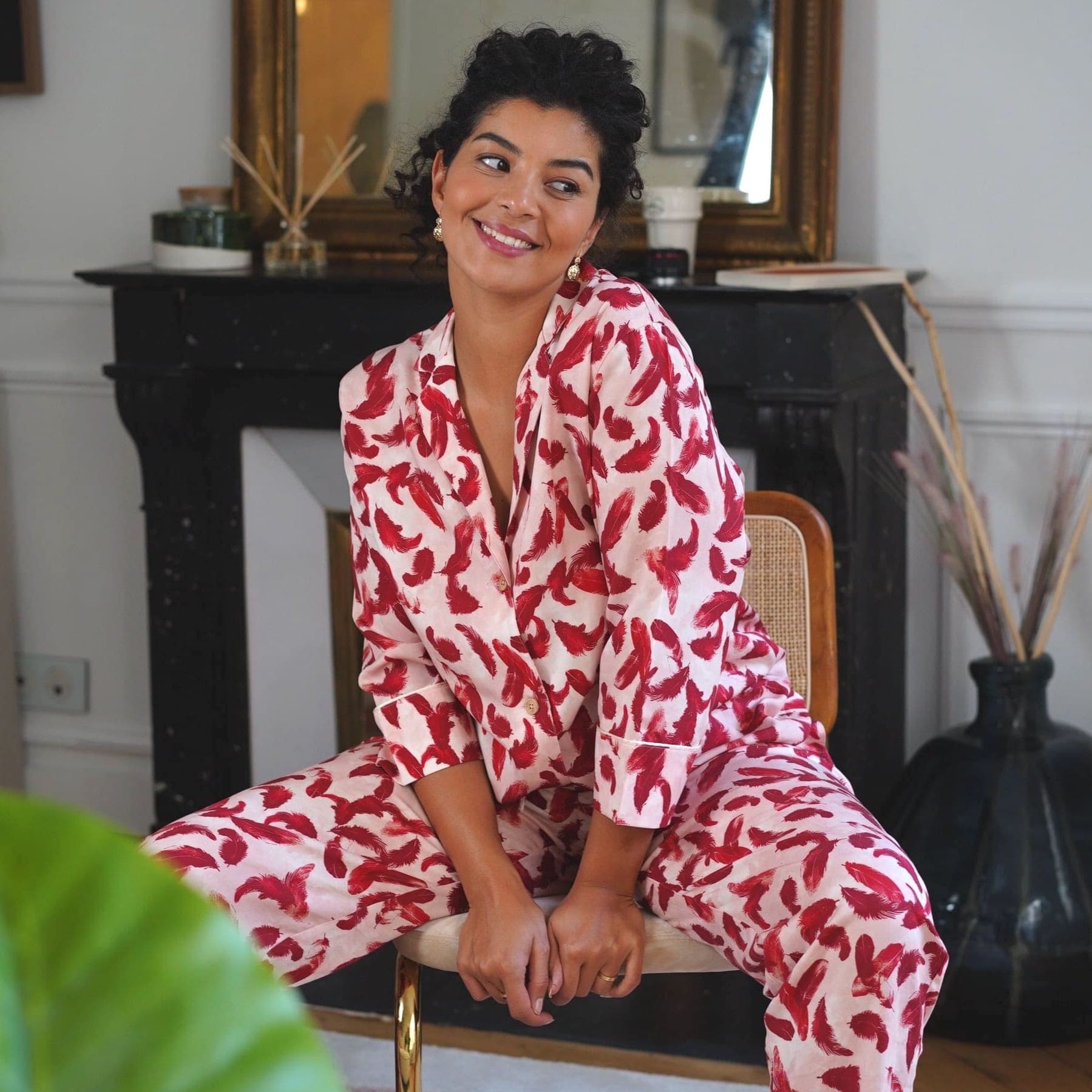 Nêge Paris - Pantalon en 100% tencel lyocell certifié oeko-tex