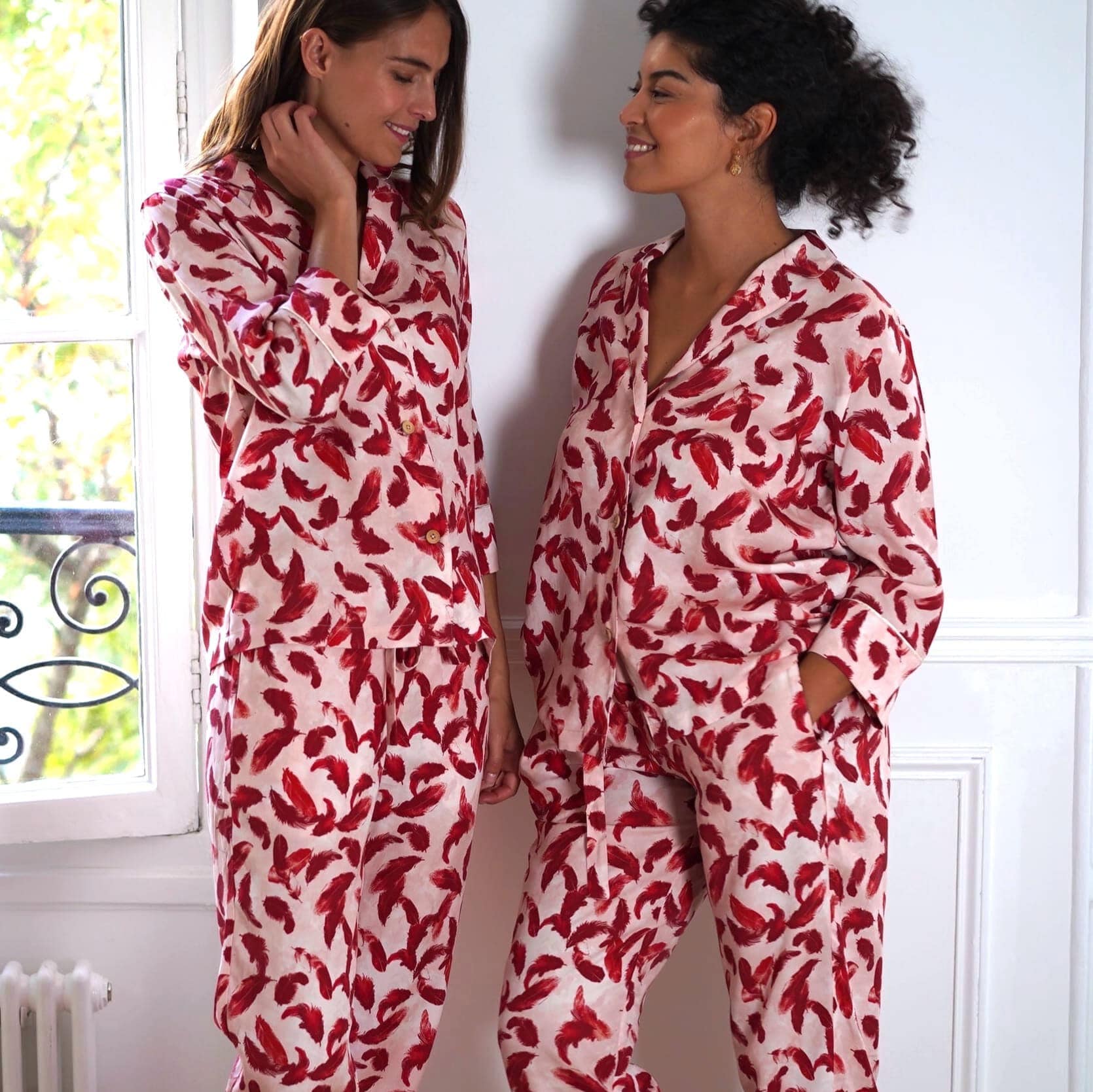 Nêge Paris - Pantalon en 100% tencel lyocell certifié oeko-tex