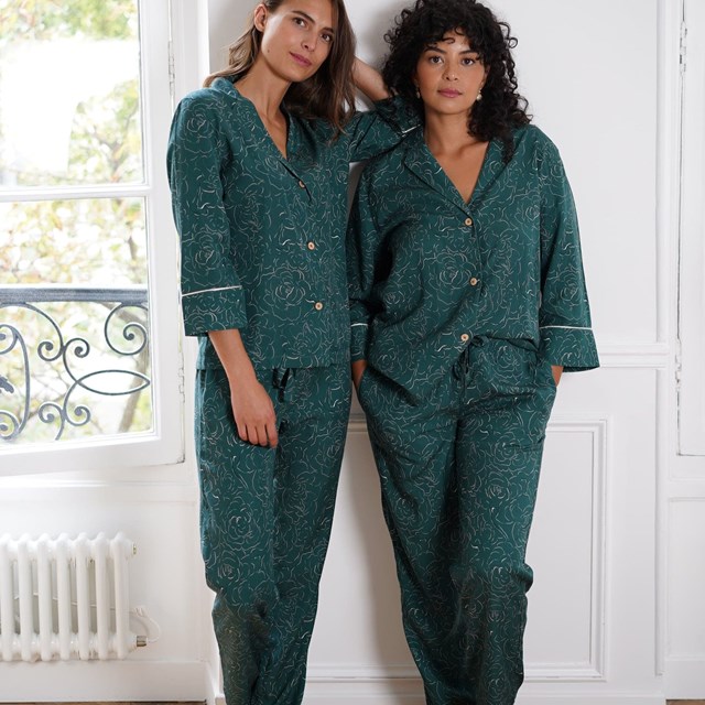 Nêge Paris - Pantalon en 100% tencel lyocell certifié oeko-tex