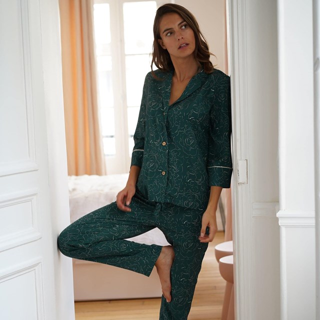 Nêge Paris - Pantalon en 100% tencel lyocell certifié oeko-tex