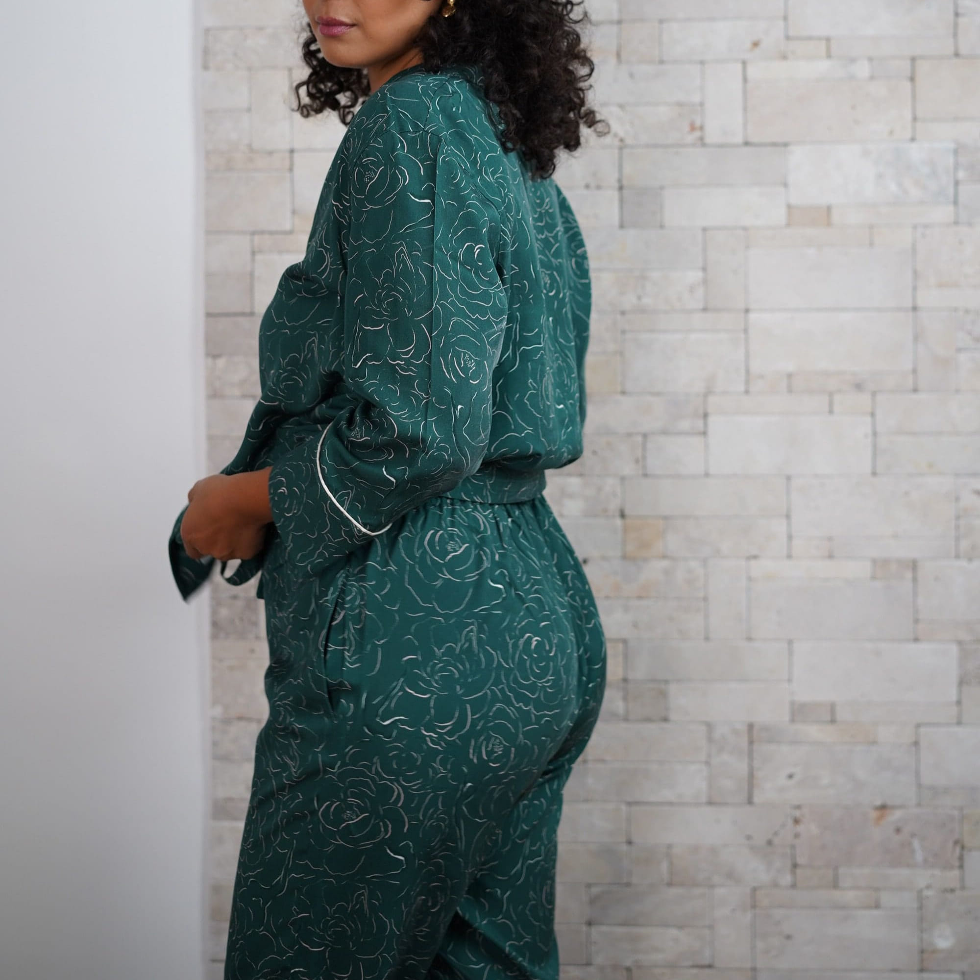 Nêge Paris - Pantalon en 100% tencel lyocell certifié oeko-tex