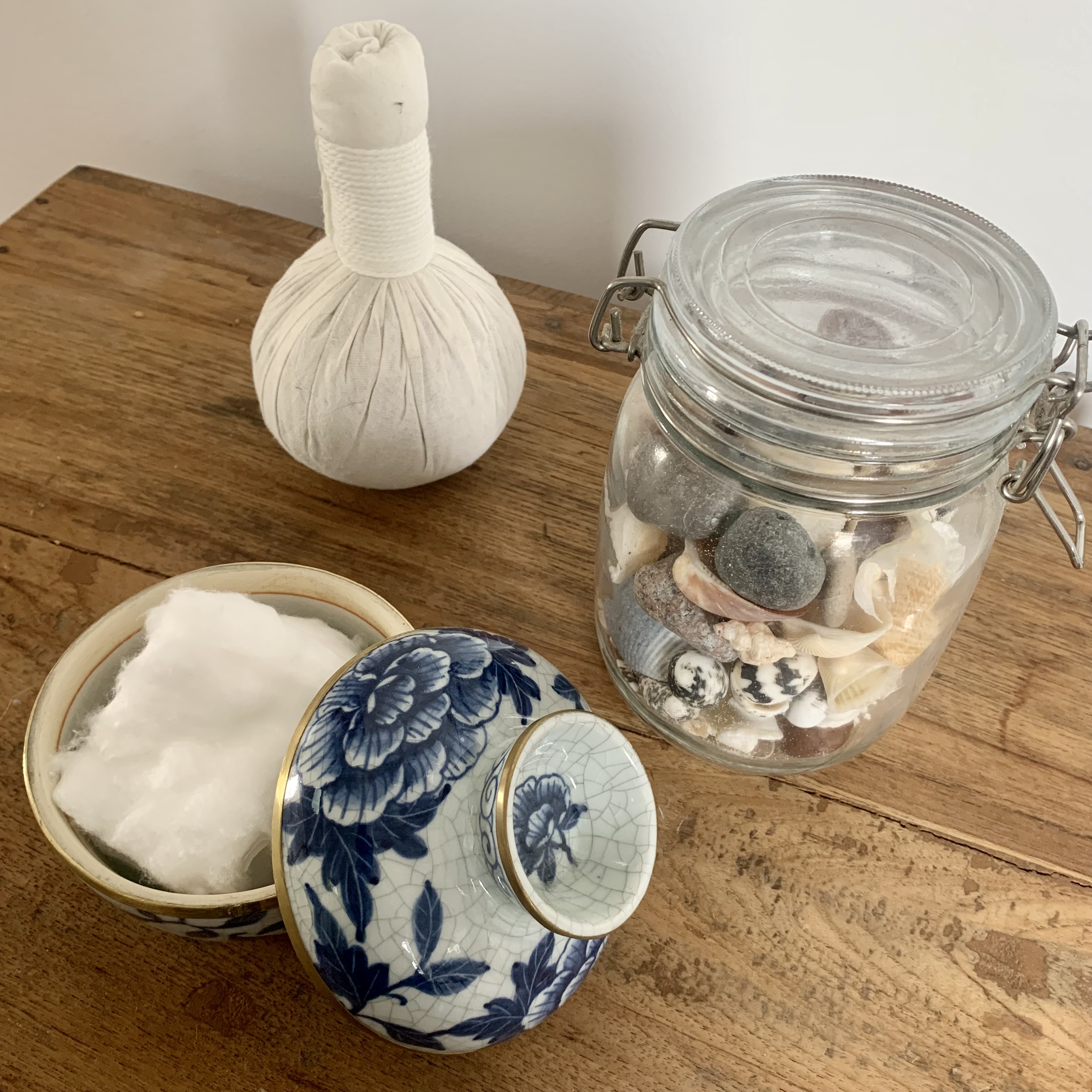 Jarre indigo -Fleurs 2