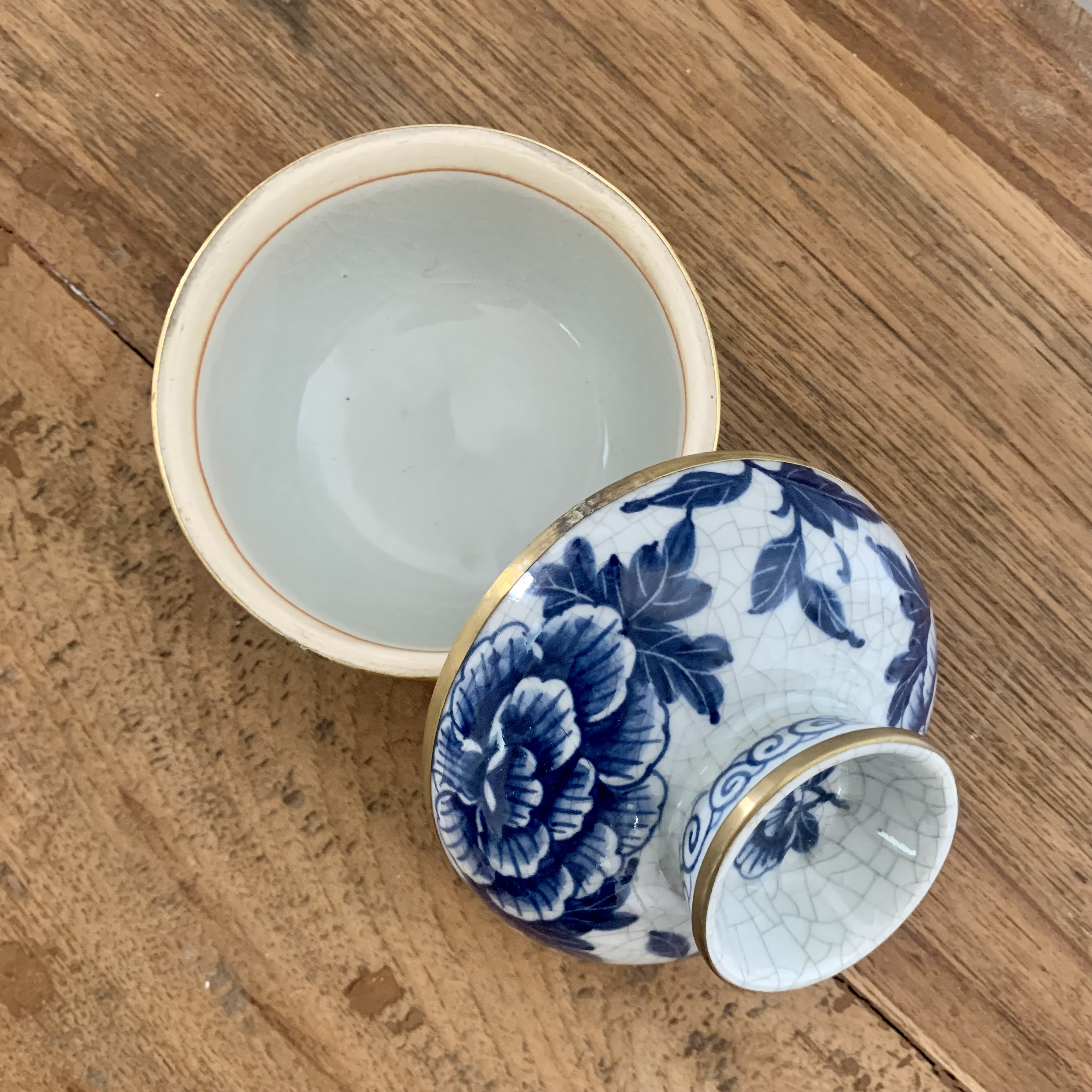 Jarre indigo -Fleurs 3