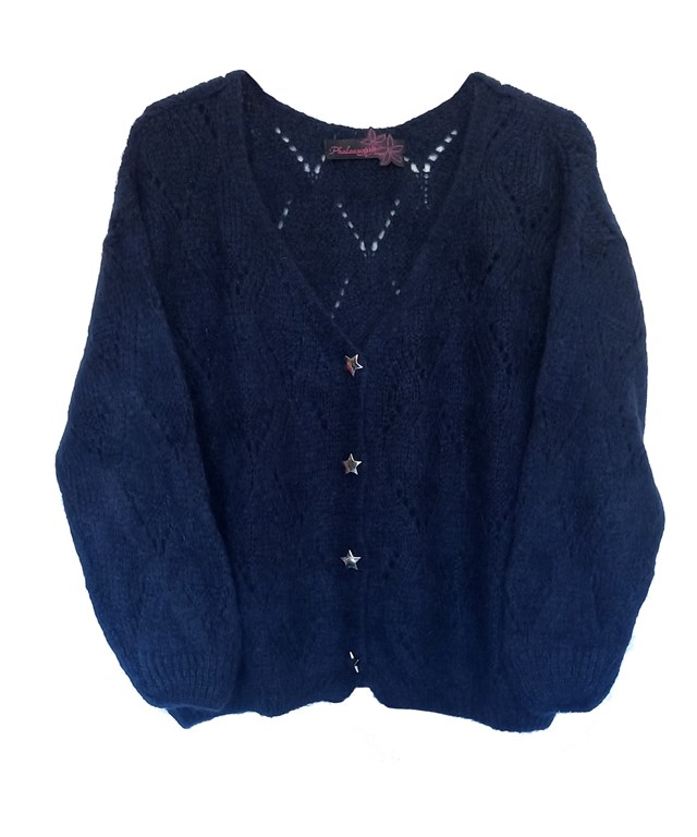 Gilet SACHA en mohair recyclé 6