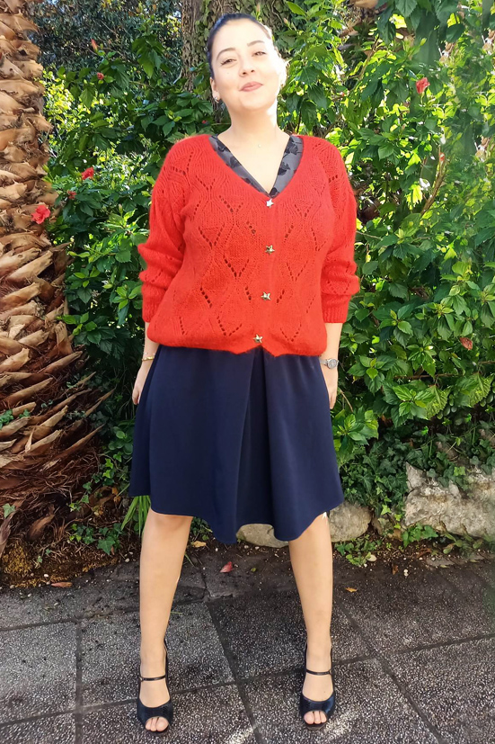 Gilet SACHA en mohair recyclé 9