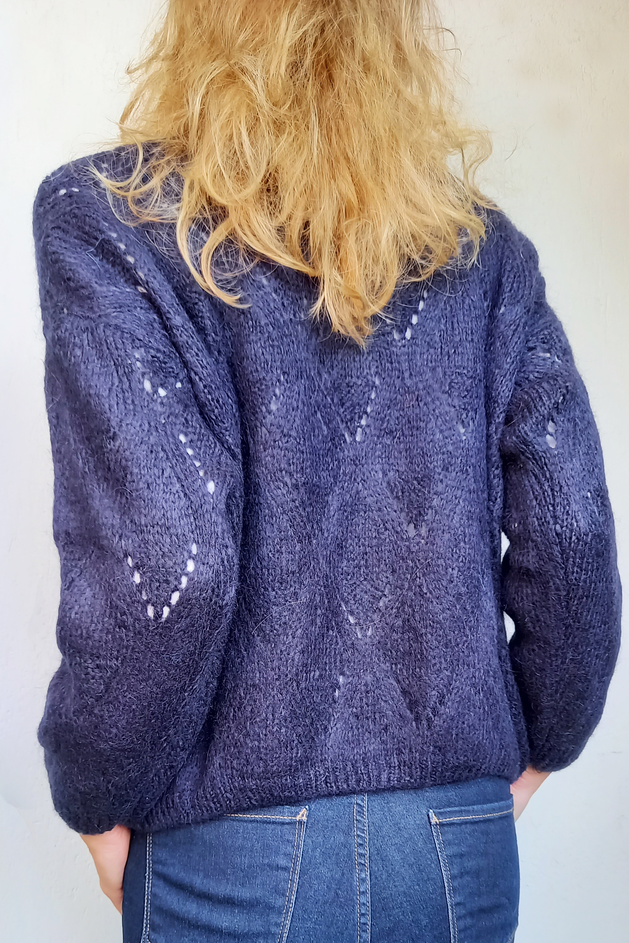 Gilet SACHA en mohair recyclé 4