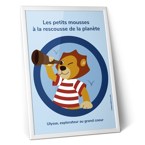 Affiche Petits Mousses - Ulysse le lion